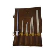 Victory Knives and Rum and Que Pitmaster Knife Roll