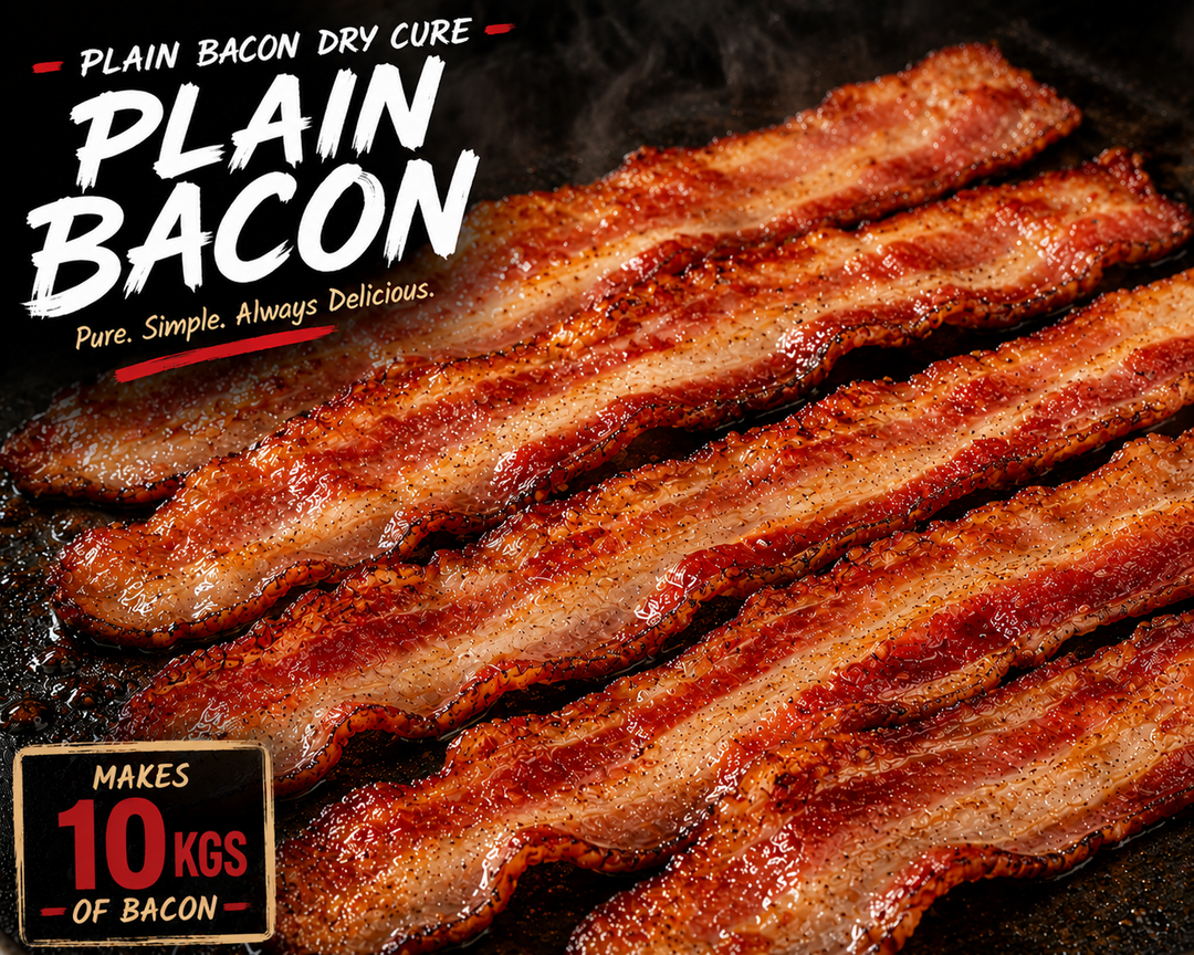 Bacon Dry Cure 300g (Makes 10kgs of Bacon)