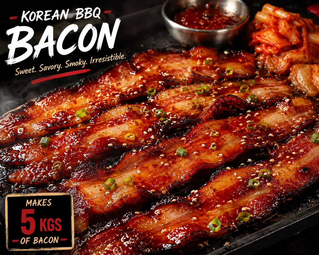 Korean BBQ Bacon Dry Cure - 550g (Makes 5kgs of Bacon)