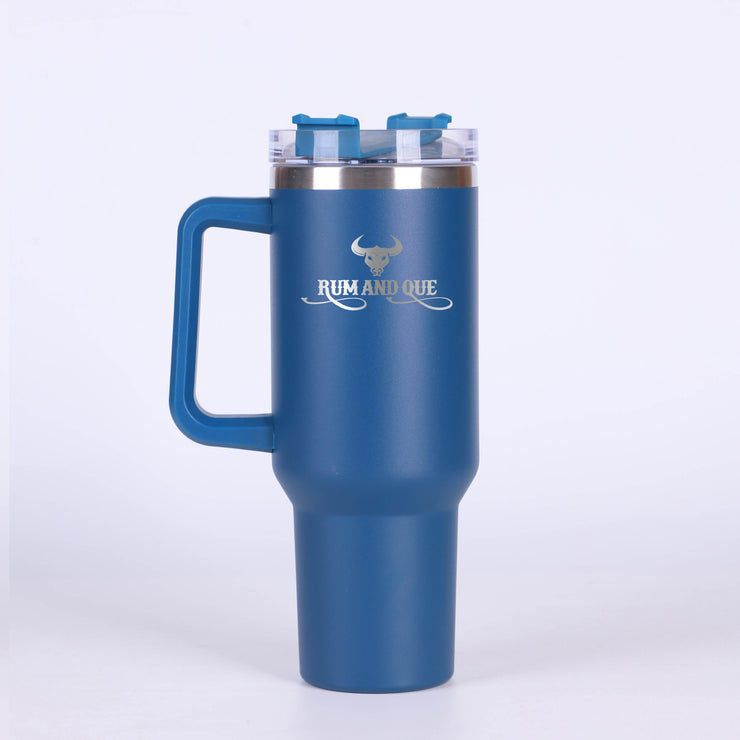 1.7L Rum and Que Thermal Travel Mugs