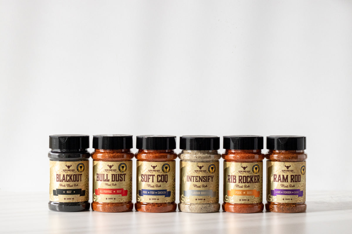 BBQ Rubs NZ & Pitmaster Sauces – Rum and Que