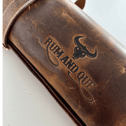 RUM AND QUE X VICTORY LEATHER KNIFE ROLLS-11 POCKETS