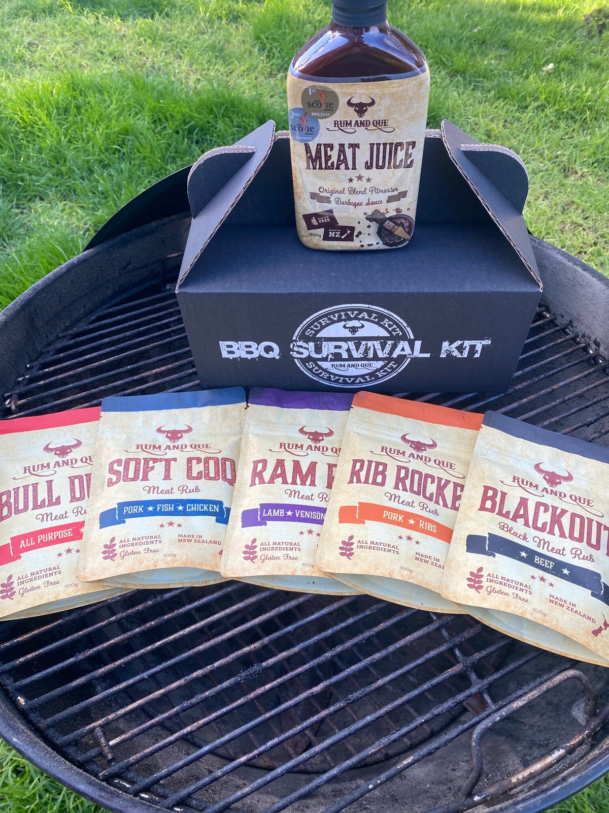 BBQ Survival Kit – Rum and Que